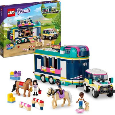 LEGO 41722 Przyczepa na pokazy jeździeckie - Zestaw zabawek dla dzieci LEGO 41722 Przyczepa na pokazy jeździeckie - Zestaw zabawek dla dzieci