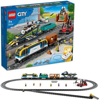 LEGO City Train de Fret - Powered Up - 60336 - Publicité LEGO City Train de Fret - Powered Up - 60336 - Publicité