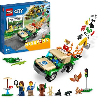 Lego City Salvataggio Animali Selvaggi - Gioco 6+ Lego City Salvataggio Animali Selvaggi - Gioco 6+