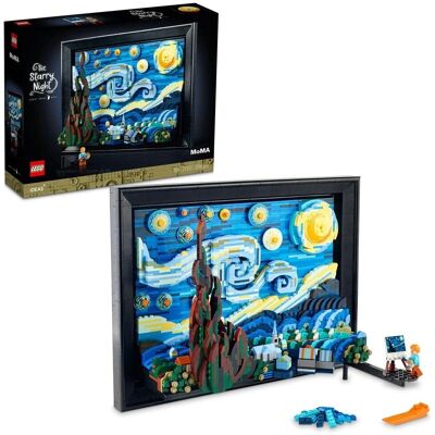 LEGO Vincent van Gogh Stjernenatt - Byggesett LEGO Vincent van Gogh Stjernenatt - Byggesett