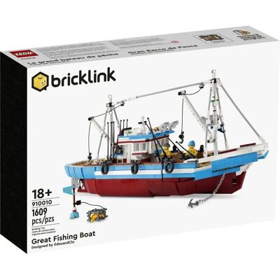 LEGO Bricklink Duży statek rybacki - Boat LEGO Bricklink Duży statek rybacki - Boat