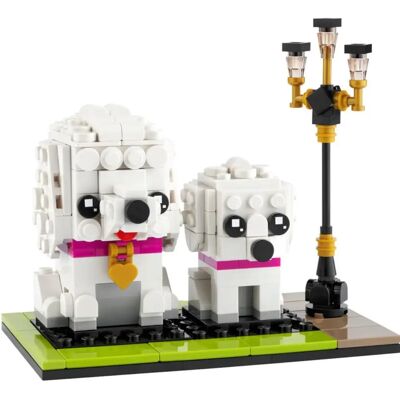LEGO Brickheadz Zwierzęta domowe Poodle - Zestaw zabawek LEGO Brickheadz Zwierzęta domowe Poodle - Zestaw zabawek