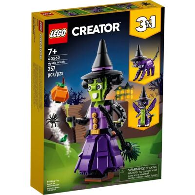 Lego Creator 3 w 1 Halloween Czarownica Mistyczna Zestaw - Klocki do Budowy Lego Creator 3 w 1 Halloween Czarownica Mistyczna Zestaw - Klocki do Budowy