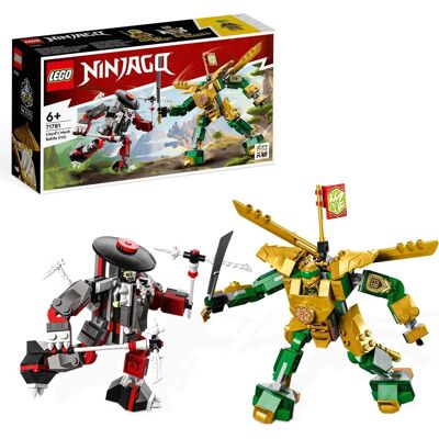 LEGO NINJAGO Walka Mechów Lloyd – Zestaw Figurkowy LEGO NINJAGO Walka Mechów Lloyd – Zestaw Figurkowy