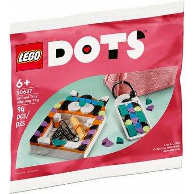 Polybag de stockage animal LEGO DOTS - Organisateur de jouets - Publicité Polybag de stockage animal LEGO DOTS - Organisateur de jouets - Publicité
