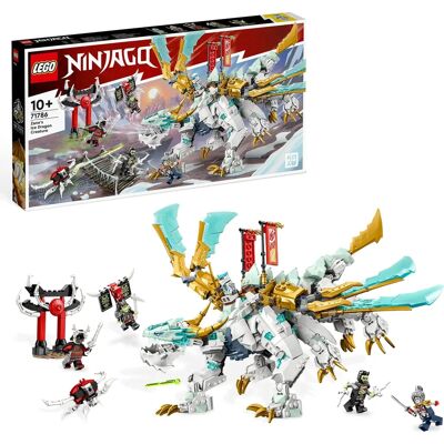 LEGO NINJAGO: Zane’s Ice Dragon Creature Building Toy (71786) - Konstruktionsspielzeug LEGO NINJAGO: Zane’s Ice Dragon Creature Building Toy (71786) - Konstruktionsspielzeug