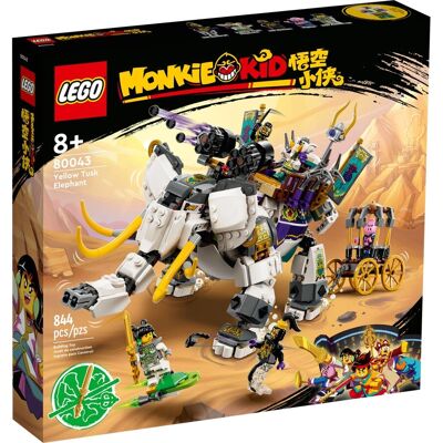 LEGO Żółty słoniowy ząb - Chińska Legenda seria LEGO Żółty słoniowy ząb - Chińska Legenda seria