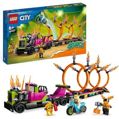 LEGO City Stuntz - Lastbil & Eldring Utmaning (60357) LEGO City Stuntz - Lastbil & Eldring Utmaning (60357)