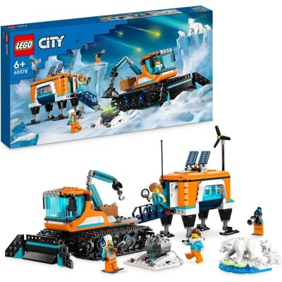 LEGO Samochód badawczy i mobilne laboratorium na Arktykę - Zestaw badań polarnych LEGO Samochód badawczy i mobilne laboratorium na Arktykę - Zestaw badań polarnych