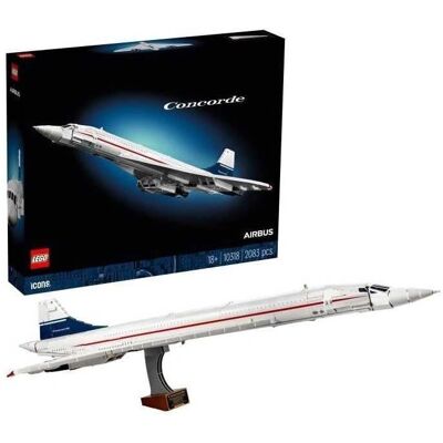 LEGO Icons Concorde - Model Samolotu dla Dorosłych LEGO Icons Concorde - Model Samolotu dla Dorosłych