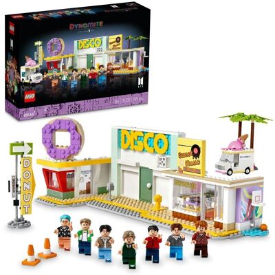 LEGO BTS Dynamite Musikvideo Set - Limitierte Edition BTS Kollaboration LEGO BTS Dynamite Musikvideo Set - Limitierte Edition BTS Kollaboration