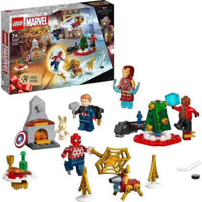 Kalendarz Adwentowy LEGO Marvel Avengers - 24 Prezenty dla Dzieci Kalendarz Adwentowy LEGO Marvel Avengers - 24 Prezenty dla Dzieci