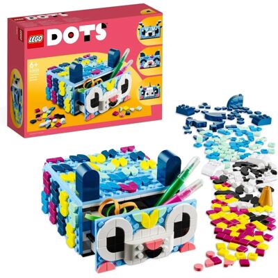 LEGO Dots Zwierzęce Pudełko 41805 Zabawka Klocki Prezent Biżuteria dla Dzieci LEGO Dots Zwierzęce Pudełko 41805 Zabawka Klocki Prezent Biżuteria dla Dzieci