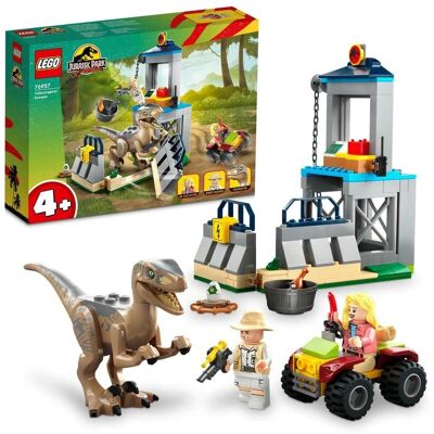LEGO Jurassic Park Velociraptor Flucht - Bauspielset LEGO Jurassic Park Velociraptor Flucht - Bauspielset