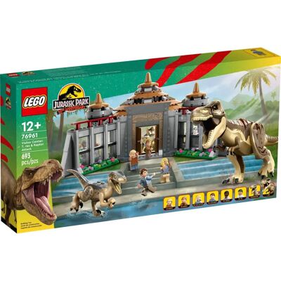 Centrum odwiedzin LEGO Jurassic World - Atak T. rex i Velociraptor Centrum odwiedzin LEGO Jurassic World - Atak T. rex i Velociraptor