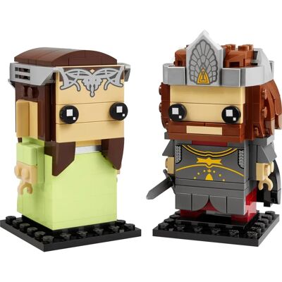 LEGO Brickheadz Ringenes Herre: Aragorn og Arwen (40632) LEGO Brickheadz Ringenes Herre: Aragorn og Arwen (40632)