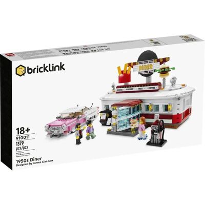 Lego 910011 - Zestaw Diner z lat 50. - Klocki konstrukcyjne Lego 910011 - Zestaw Diner z lat 50. - Klocki konstrukcyjne