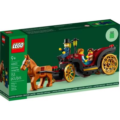 LEGO Vinterkutsch - Minifigurer, 153 stk, Ferie LEGO Vinterkutsch - Minifigurer, 153 stk, Ferie