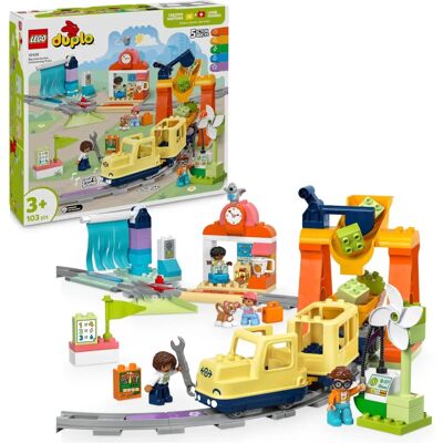 LEGO Duplo - Stor interaktiv samfunnstog (10428) LEGO Duplo - Stor interaktiv samfunnstog (10428)