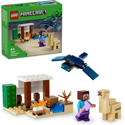 LEGO Minecraft - Steves ørkenekspedition (21251) LEGO Minecraft - Steves ørkenekspedition (21251)
