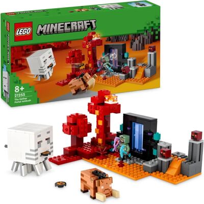 LEGO Minecraft - L'Ambuscade du Portail du Nether (21255) - Publicité LEGO Minecraft - L'Ambuscade du Portail du Nether (21255) - Publicité
