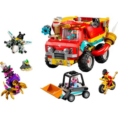 LEGO Monkie Kids Camion della Squadra - Set di Veicolo d'Azione LEGO Monkie Kids Camion della Squadra - Set di Veicolo d'Azione