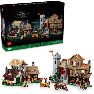 LEGO Średniowieczny Plac - Zestaw do Budowy - 3304 Elementy LEGO Średniowieczny Plac - Zestaw do Budowy - 3304 Elementy