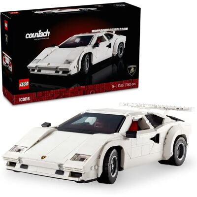 Lego Icons Lamborghini Countach 5000 Quattrovalvole - Byggspel Lego Icons Lamborghini Countach 5000 Quattrovalvole - Byggspel