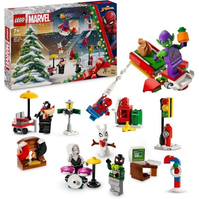 LEGO Marvel Spider-Man 2024 Adventskalender - Für Kinder 24 Überraschungen LEGO Marvel Spider-Man 2024 Adventskalender - Für Kinder 24 Überraschungen