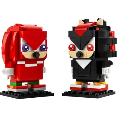LEGO Shadow & Knuckles BrickHeadz - Sammler-Spielzeug LEGO Shadow & Knuckles BrickHeadz - Sammler-Spielzeug