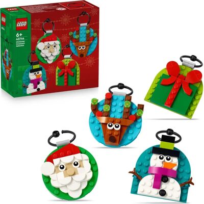 LEGO 40744 Kerstversieringen - Feestelijke Ornamenten LEGO 40744 Kerstversieringen - Feestelijke Ornamenten