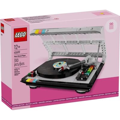 LEGO Retro Gramofon - Budowany odtwarzacz winylowy - 40699 LEGO Retro Gramofon - Budowany odtwarzacz winylowy - 40699