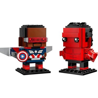 LEGO Captain America Red Hulk Gry i budowle - Model 40668 LEGO Captain America Red Hulk Gry i budowle - Model 40668