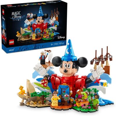 LEGO Disney Magia da Disney 21352 - Conjunto de construção para adultos LEGO Disney Magia da Disney 21352 - Conjunto de construção para adultos