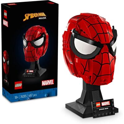 LEGO Spider-Man Maske - Sammlerstück, 487 Stück, 19cm, für Erwachsene LEGO Spider-Man Maske - Sammlerstück, 487 Stück, 19cm, für Erwachsene