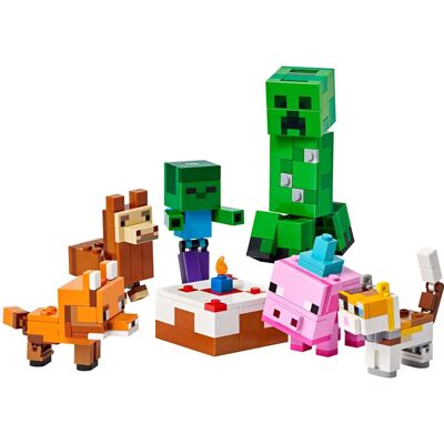 Lego Minecraft Creeper Geburtstag Bauset Lego Minecraft Creeper Geburtstag Bauset