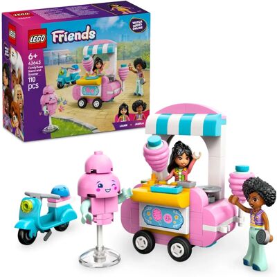 LEGO Friends Cotton Candy Stand and Scooter - Building Blocks Toy LEGO Friends Cotton Candy Stand and Scooter - Building Blocks Toy