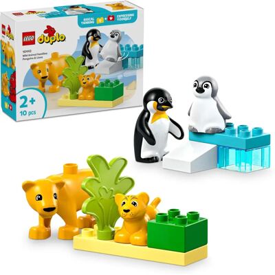 LEGO DUPLO Wild Animal Families: Pinguine & Löwen Set 10442 LEGO DUPLO Wild Animal Families: Pinguine & Löwen Set 10442