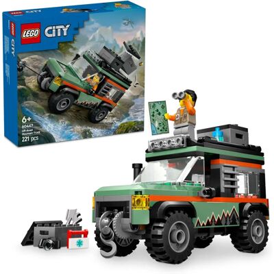 LEGO City - Geländewagen 4x4 Bergtruck (60447) LEGO City - Geländewagen 4x4 Bergtruck (60447)