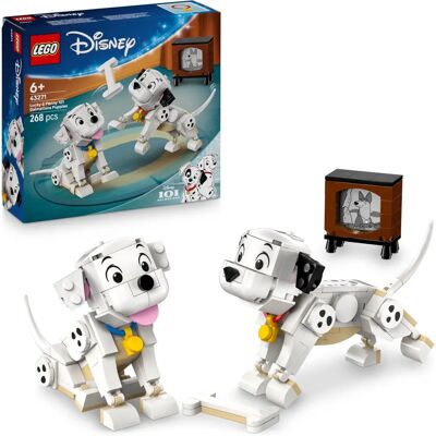 LEGO Disney 43271 Filhotes Lucky e Penny - Conjunto de Brinquedos LEGO Disney 43271 Filhotes Lucky e Penny - Conjunto de Brinquedos