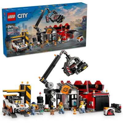 LEGO City Décharge avec Voitures - Kit de Construction - Publicité LEGO City Décharge avec Voitures - Kit de Construction - Publicité