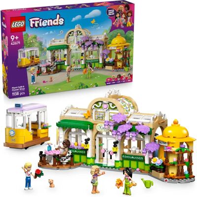 LEGO Plantekafé & Blomsterkiosk 42671 - Byggesett LEGO Plantekafé & Blomsterkiosk 42671 - Byggesett