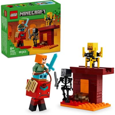 LEGO Minecraft Nether Lava Kamp - Byggesett LEGO Minecraft Nether Lava Kamp - Byggesett