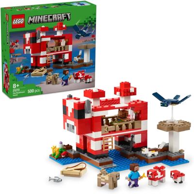 LEGO Minecraft Mooshroom-Huset - Byggesett LEGO Minecraft Mooshroom-Huset - Byggesett