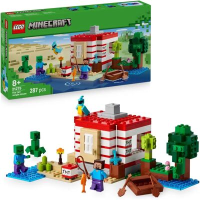 LEGO 21275 Dom w Dżungli - Zestaw do budowania Minecraft LEGO 21275 Dom w Dżungli - Zestaw do budowania Minecraft