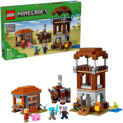 LEGO 21278 Vindicator at Pillager Outpost - Building Block Set LEGO 21278 Vindicator at Pillager Outpost - Building Block Set