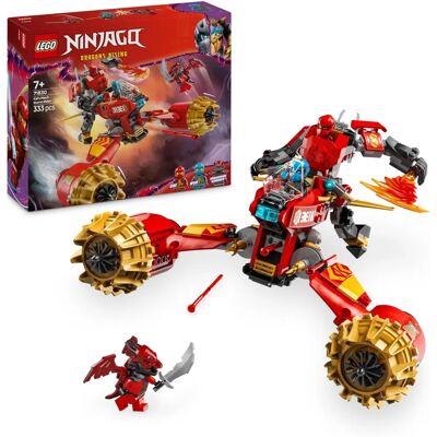 LEGO NINJAGO Kaiho Mech Bouřlivý jezdec 2v1 Ninja Sada 71830 LEGO NINJAGO Kaiho Mech Bouřlivý jezdec 2v1 Ninja Sada 71830