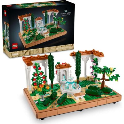 LEGO Ikoner - Fontenehage (10359) LEGO Ikoner - Fontenehage (10359)