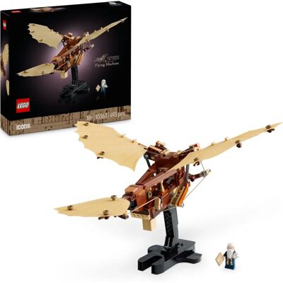 LEGO Icons Da Vinci's Flygplan - Modell för Vuxna LEGO Icons Da Vinci's Flygplan - Modell för Vuxna