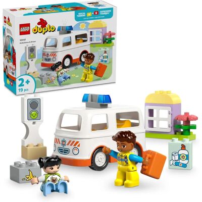 LEGO Duplo - Ambulance & Driver (10447) LEGO Duplo - Ambulance & Driver (10447)